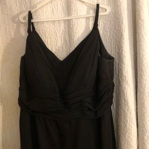 Bridesmaids Dress | floor length | black